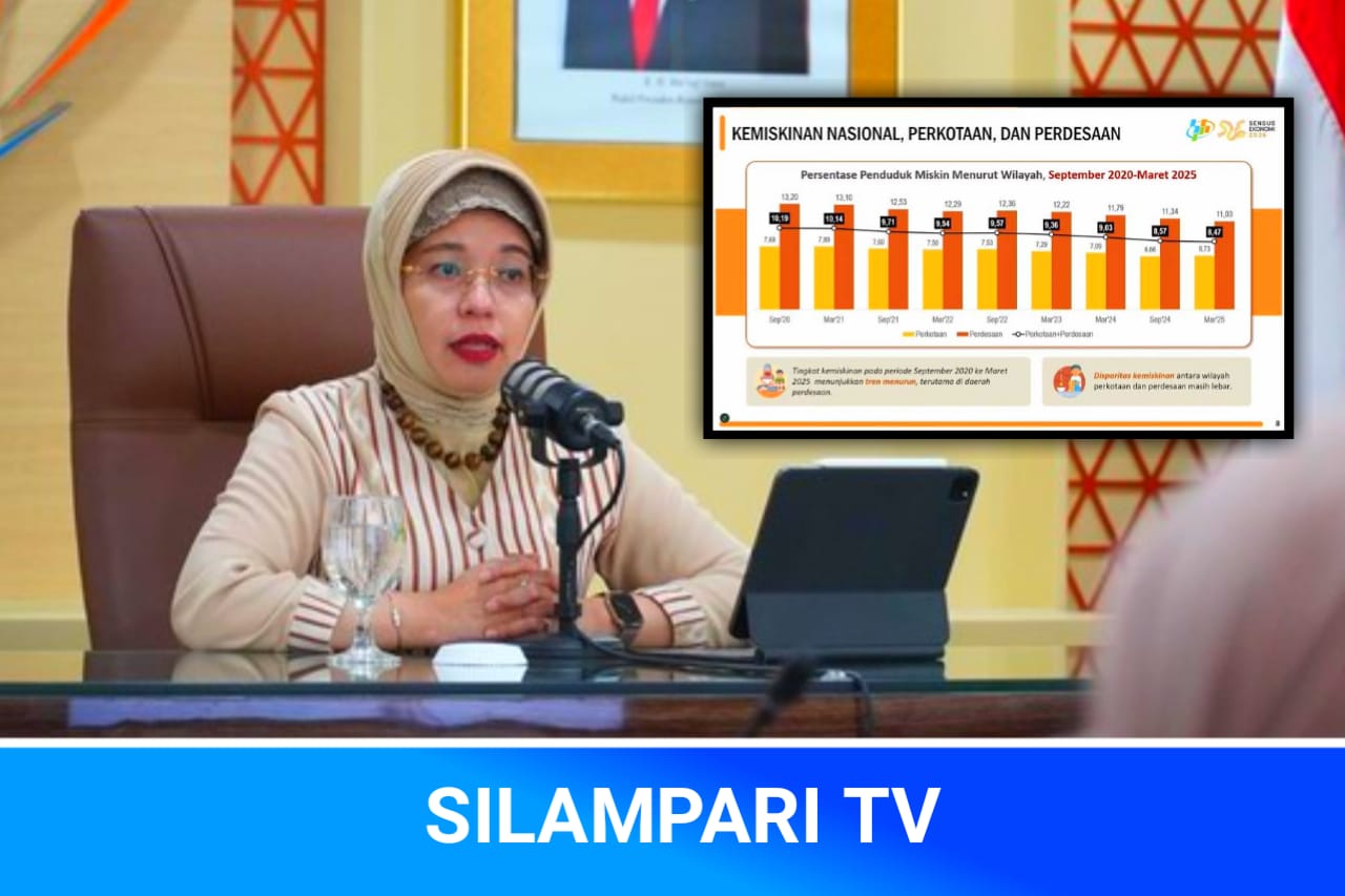 BPS: Jumlah Orang Miskin Turun Jadi 23,85 Juta, Persis Klaim Presiden Prabowo.