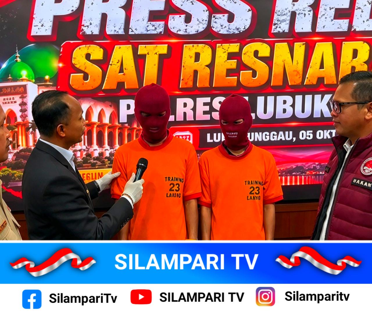 Tergiur Rp600 Ribu, Dua Pemuda Musi Rawas Jadi Kurir Ganja Lebih dari 1 Kg