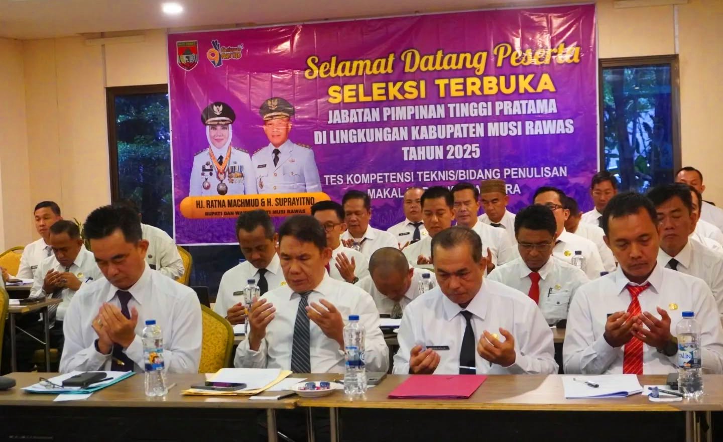 Perebutan 8 Jabatan Strategis Pemkab Musi Rawas Dimulai, 36 Pejabat Ikuti Seleksi Terbuka JPT Pratama