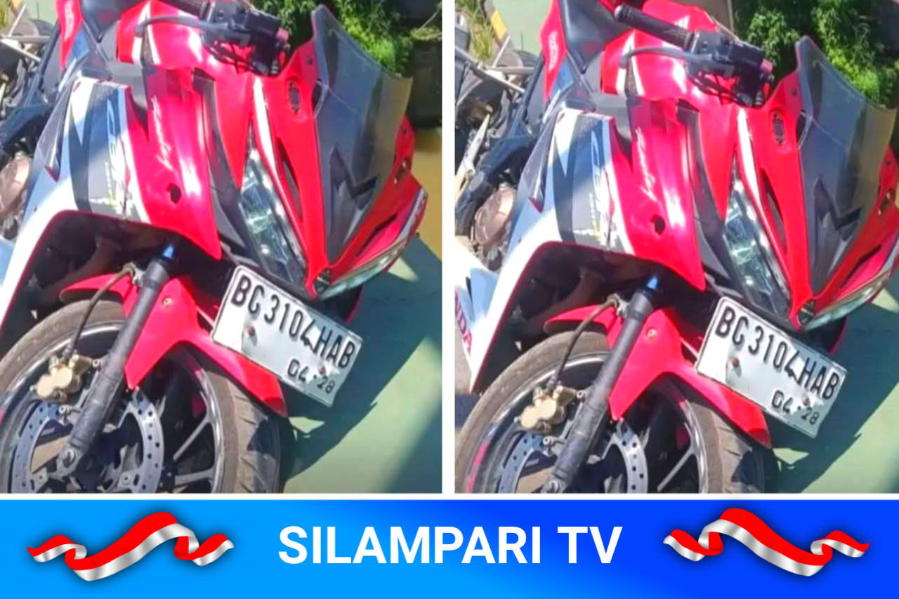 Diduga Hilang Kendali, Pengendara Motor CBR di Muara Beliti Jatuh ke Sungai.