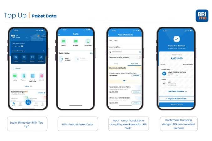 Paket Kuota Internet Habis Tidak Harus ke Konter, Cukup Pakai Aplikasi BRImo Cepat dan Mudah