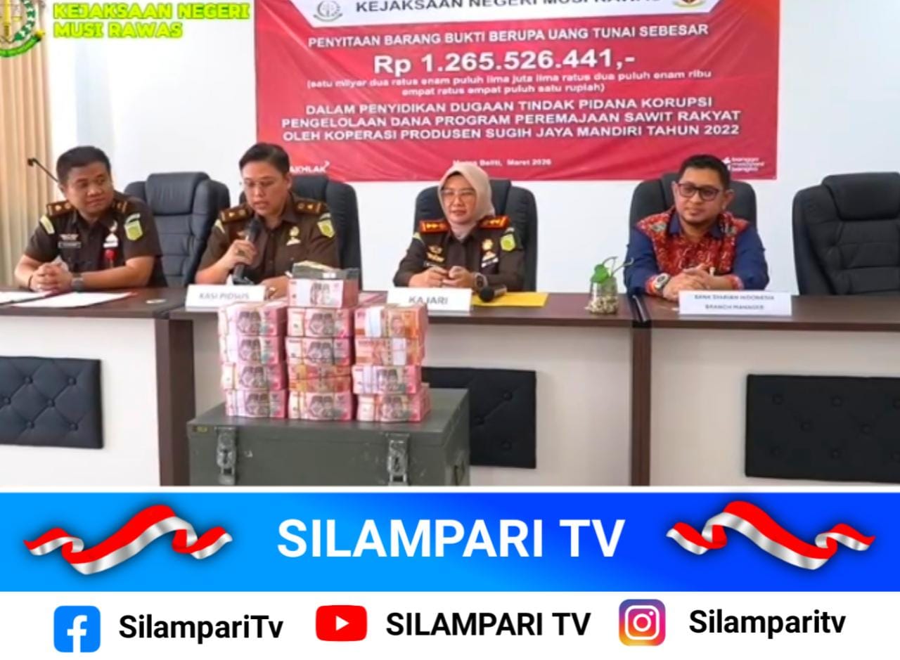 Selamatkan Kerugian Negara, Kejari Musi Rawas Sita Dana Rp. 1,26 Miliar
