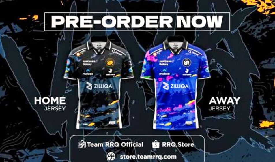 Sudah Rilis, Pertama Kalinya Jersey Baru RRQ Warna Ungu Menyala