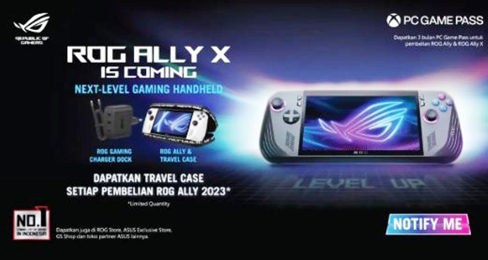 ROG Ally X 2023 Bakal Masuk ke Indonesia, Dikabarkan Turun Harga