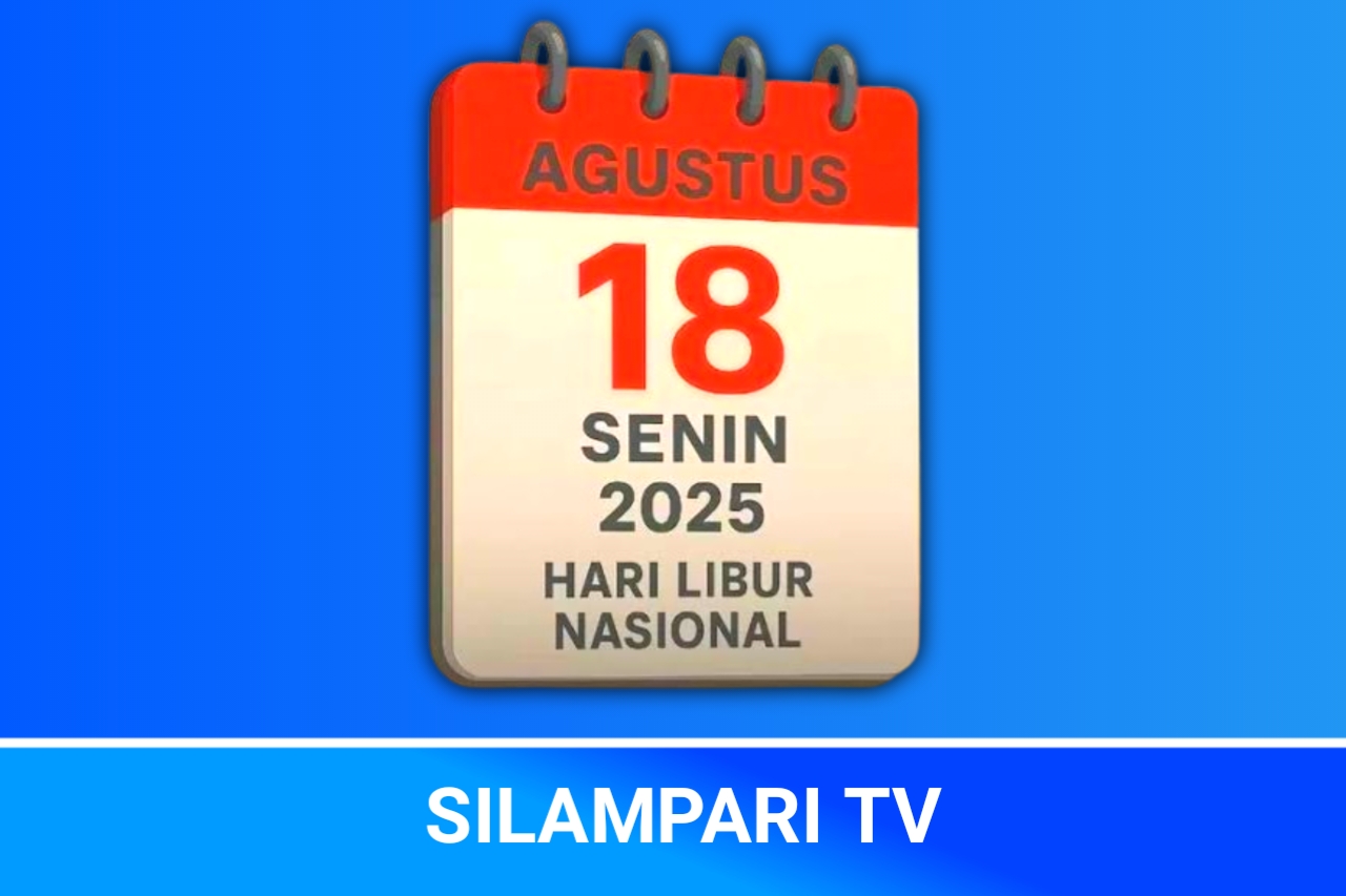 Senin 18 Agustus Diliburkan, Ini Daftar Lengkap Tanggal Merah Agustus 2025.