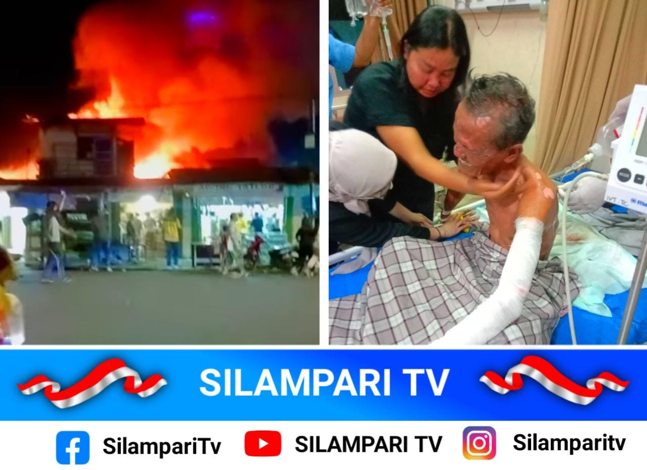 Rumah Warga di Samping Masjid Raya Lubuklinggau Terbakar, Kakek Yanto Menjadi Korban