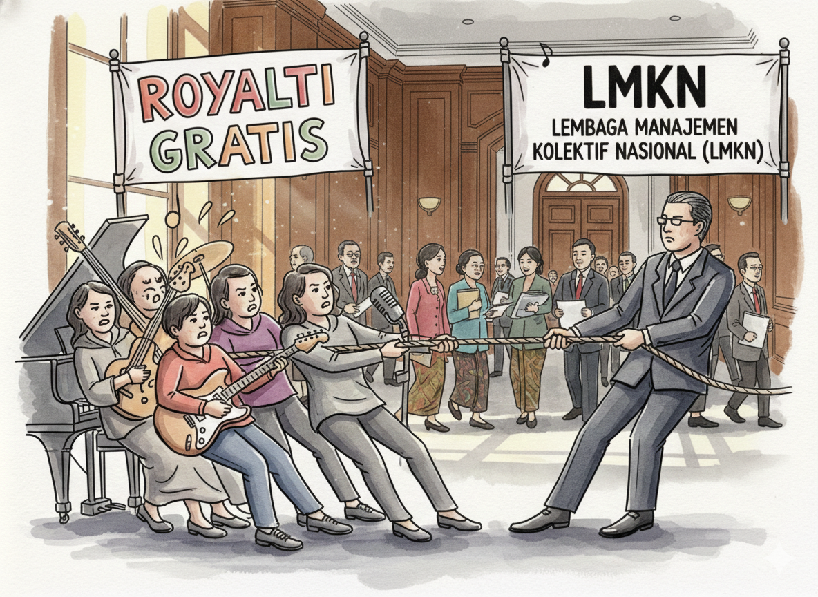 Aturan Royalti Musik Belum Jelas, AKSI Masih Menanti Keputusan DPR
