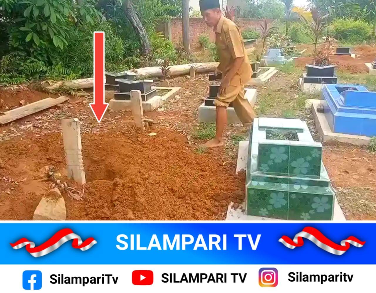 Heboh! Dua Makam di Musi Rawas Diduga Dibongkar OTD Untuk Praktik Ilmu Hitam