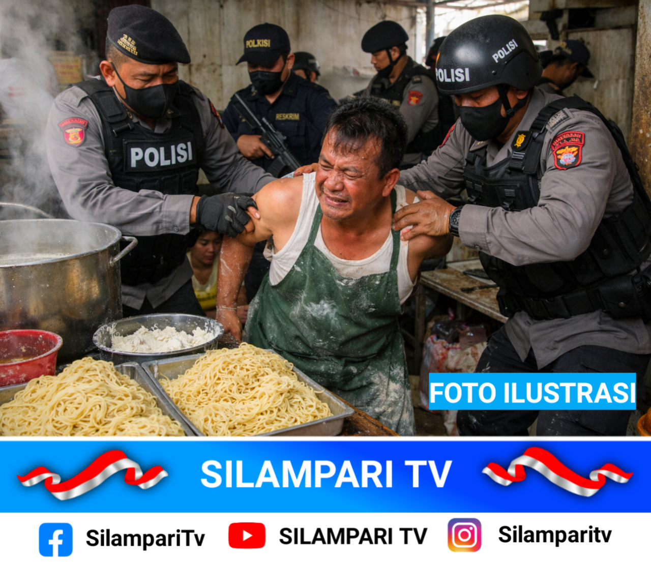 Industri Mie Basah di Lubuklinggau Digerebek, Polisi Amankan Pemilik Usaha