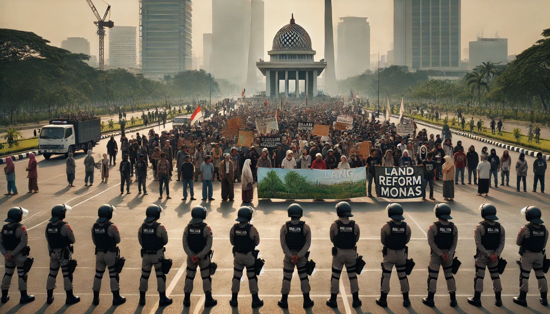 Demonstrasi di Jakarta, Kamis 25 September 2025: Tiga Lokasi Utama, Ribuan Personel Dikerahkan