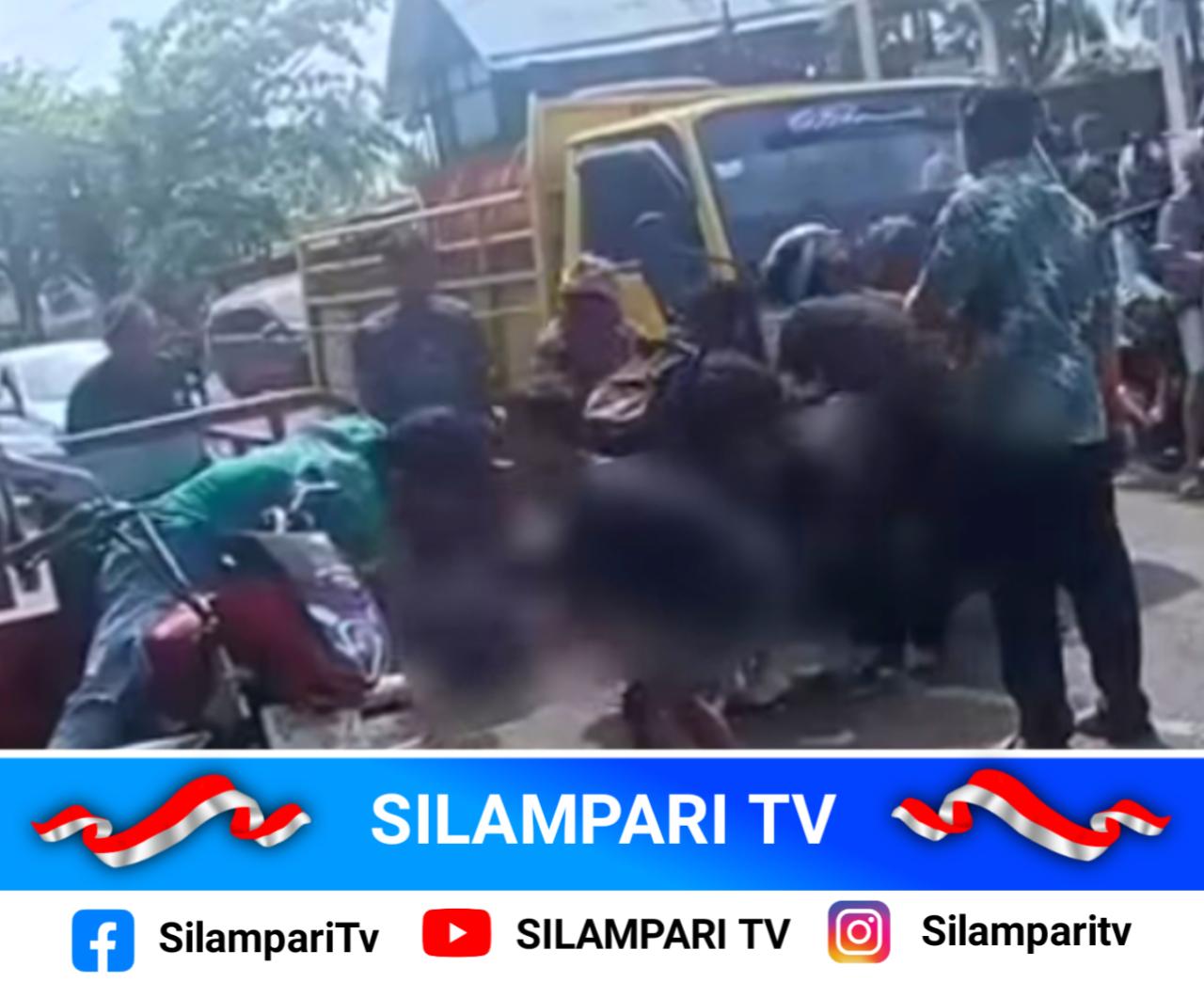 Miris! Pemotor Lansia Tewas Terlindas Truk dalam Kecelakaan di Musi Rawas