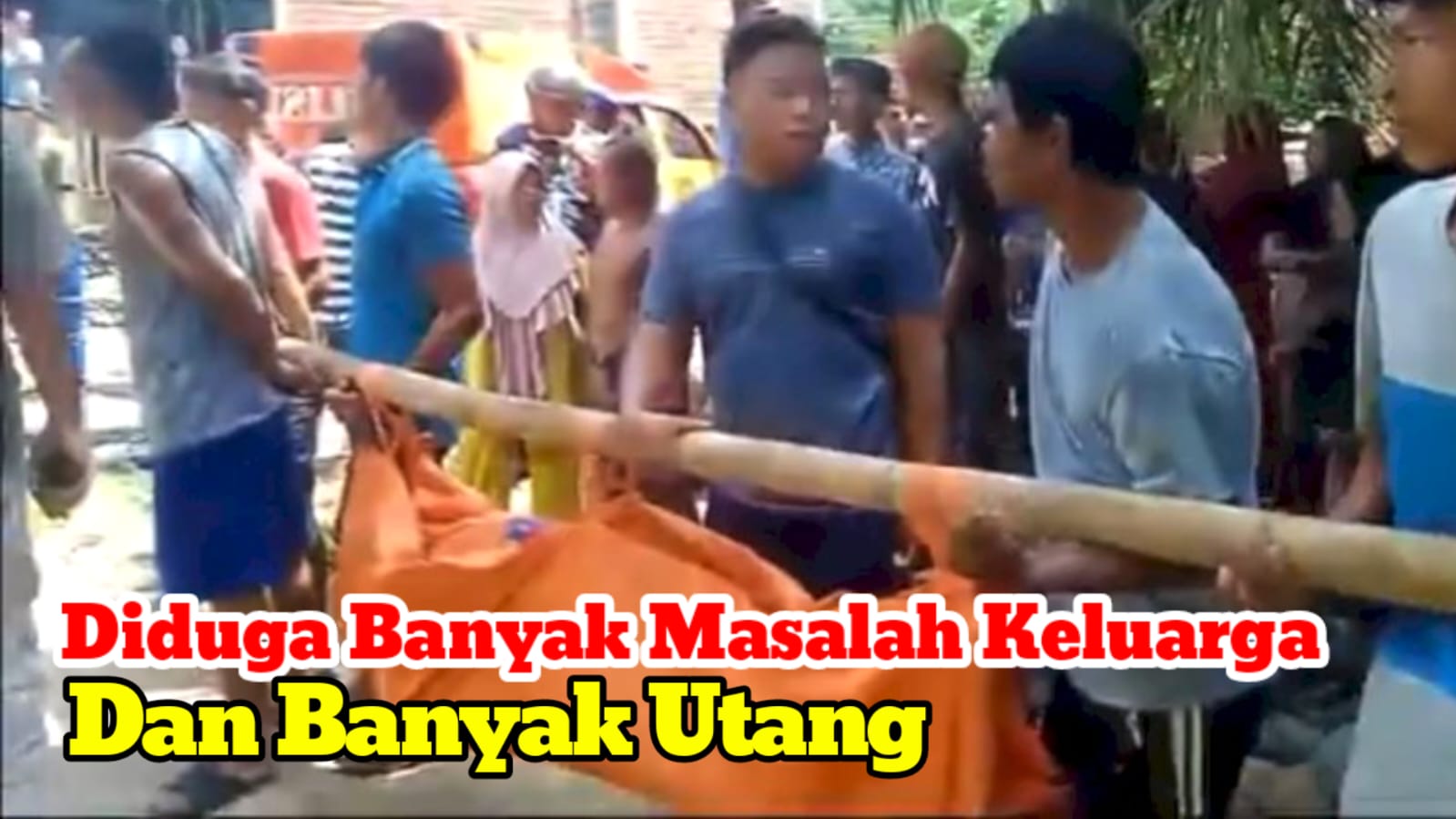 Diduga Pria Tewas Gantung Diri di Lubuklinggau Banyak Masalah dan Banyak Utang