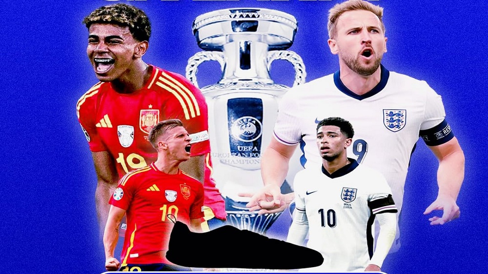 Jadwal Final Euro 2024: Spanyol vs Inggris