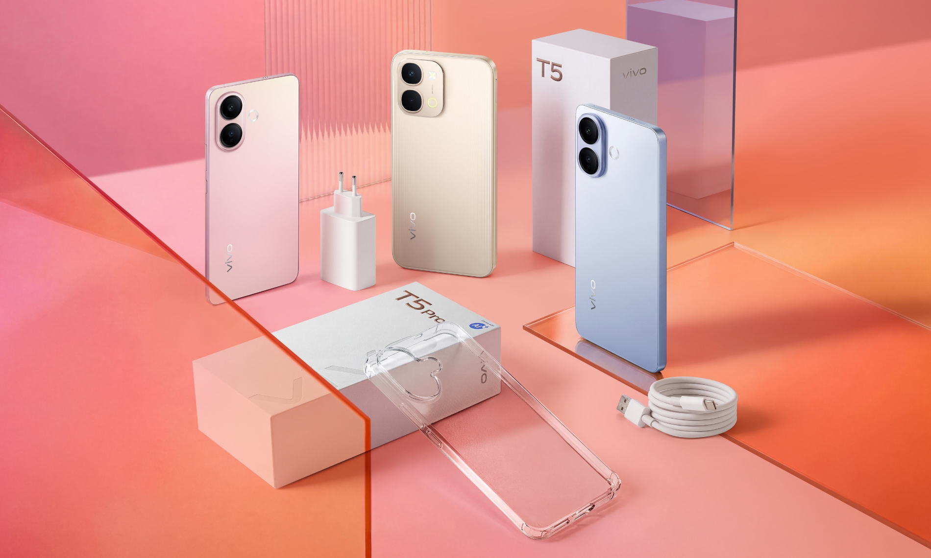 Vivo T5 Series Resmi Rilis di Indonesia, Andalkan Baterai Jumbo dan Performa Kencang