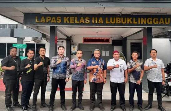 Lapas Lubuklinggau Gelar Penguatan Pengendalian Gratifikasi dan Kultum Bersama kanwil Ditjenpas Sumsel