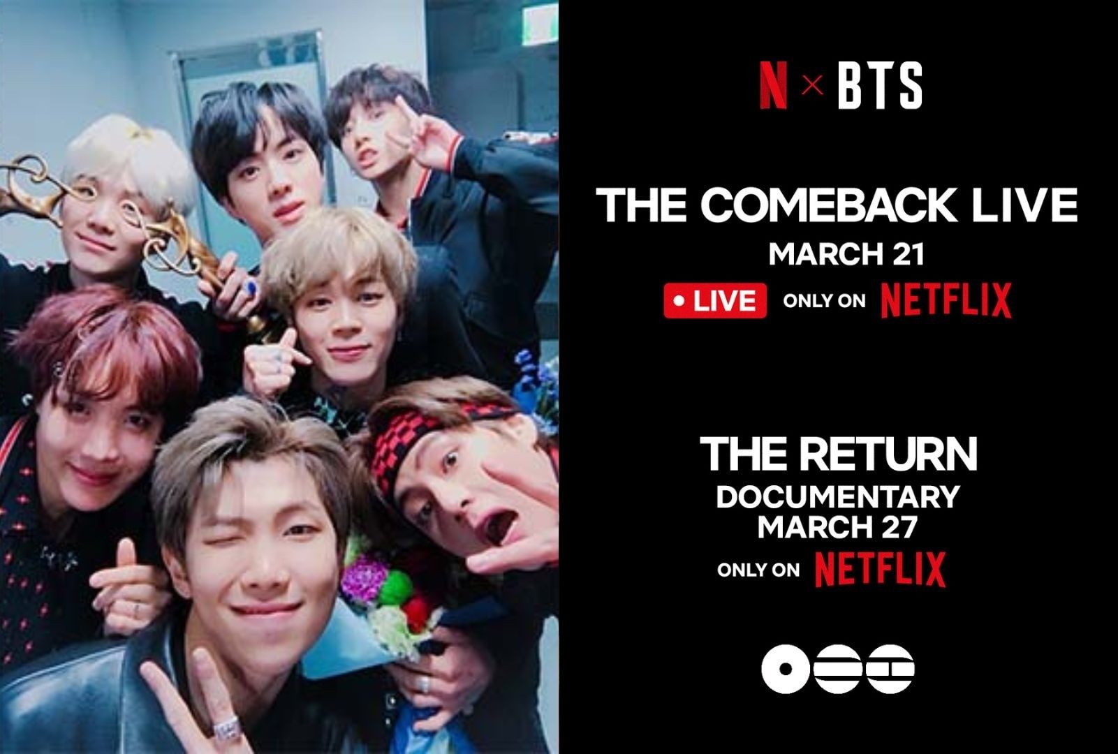 Netflix Tampilkan Konser Comeback BTS Secara Live dan Dokumenter Eksklusif