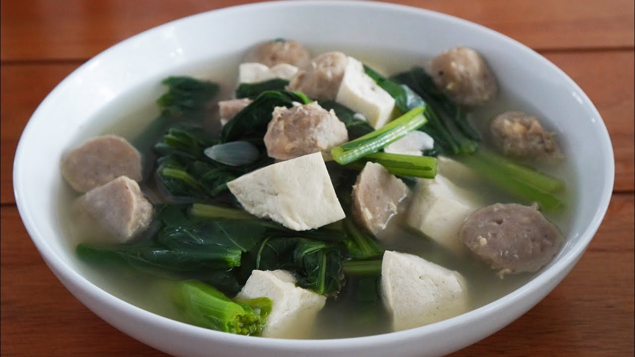 Resep Sayur Tahu Sawi Kuah Bening: Menu Sehat dan Lezat untuk Keluarga