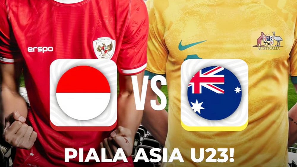 Ini Jadwal Piala Asia U-23 2024 Indonesia Vs Australia, Malam ini