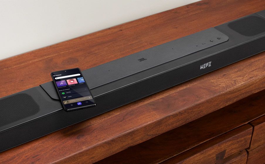 JBL Bar 800: Soundbar Premium dengan Surround Dolby Atmos dan Wi-Fi Terintegrasi