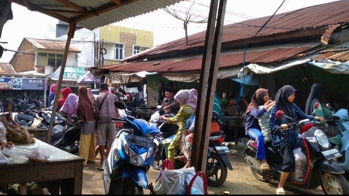 Prepekan Ramadhan 2024, Pasar Megang Sakti Padat Pembeli