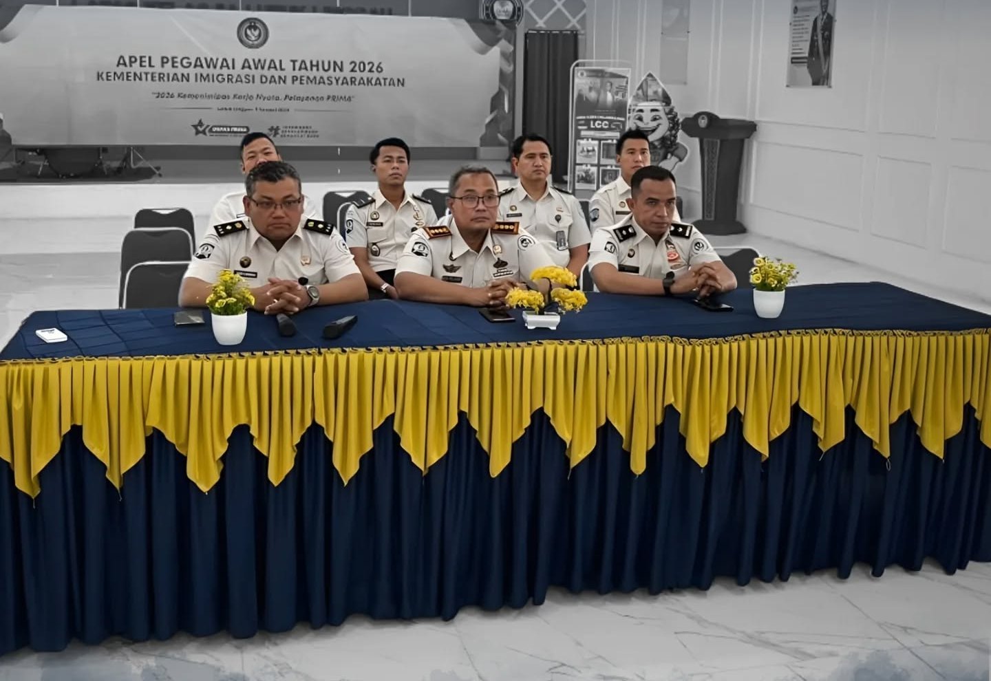 Lapas Lubuk Linggau Ikuti Sosialisasi Wartelsuspas dan Intelijen Pemasyarakatan