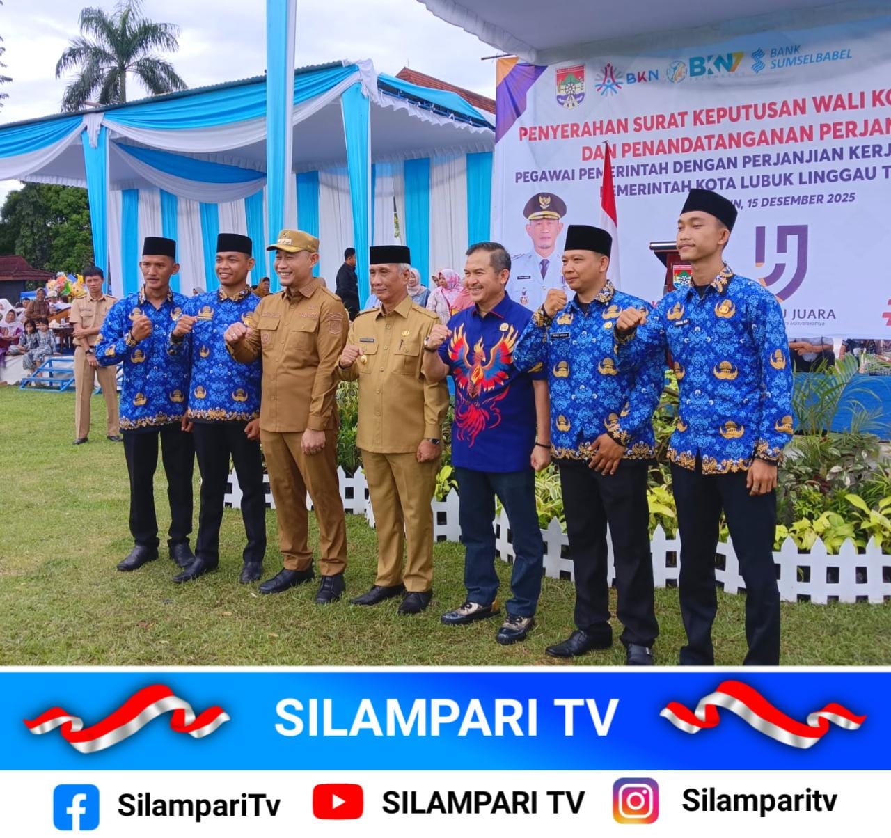 1.761 Tenaga Honorer Pemkot Lubuk Linggau Resmi Terima SK PPPK Paruh Waktu Tahun 2025