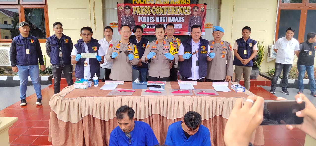 Satreskrim Polres Musi Rawas Ringkus Residivis Perampok Sadis Berpistol, Sempat Kontak Senjata Dengan Personel