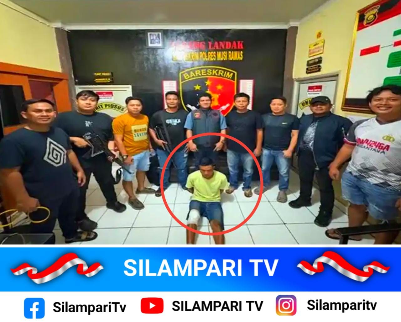 Terlibat Banyak Kasus, Begal Sadis Bersenpi di Musi Rawas Dilumpuhkan Tim Landak
