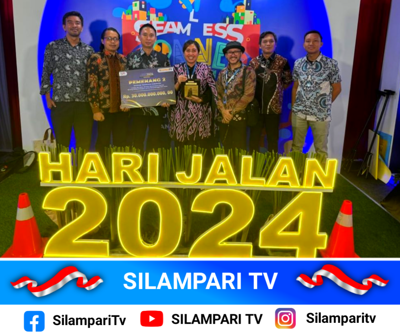 Prestasi Membanggakan, Musi Rawas Sabet Juara II Nasional Lomba Hari Jalan