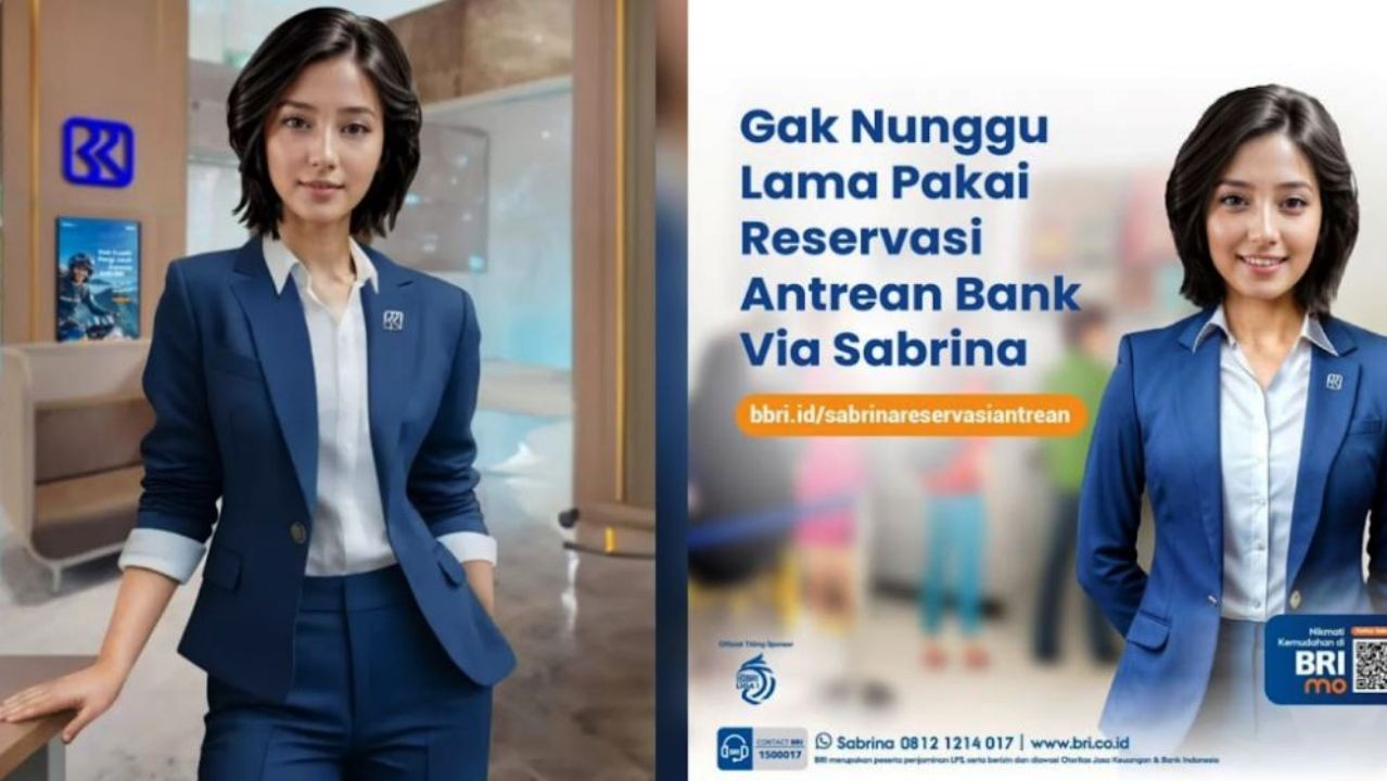 Gak Nunggu Lama, Pakai Reservasi Antrean Bank BRI via Sabrina