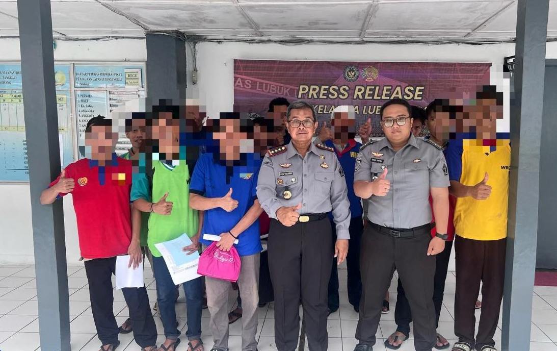 761 Warga Binaan Lapas Lubuklinggau Terima Remisi Khusus Idul Fitri 1446 H