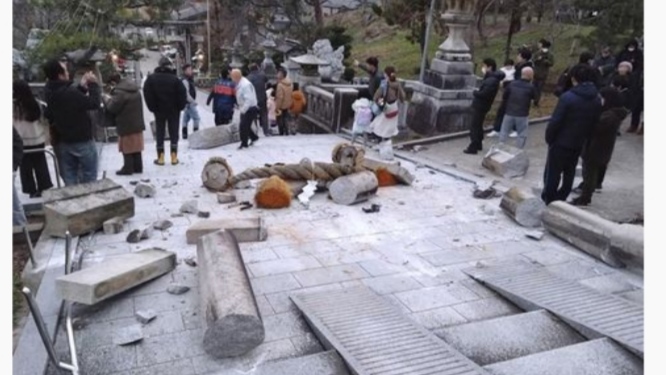 Gempa 7,4 M Peringatan Tsunami di Jepang, Warga Diminta Segera Evakuasi