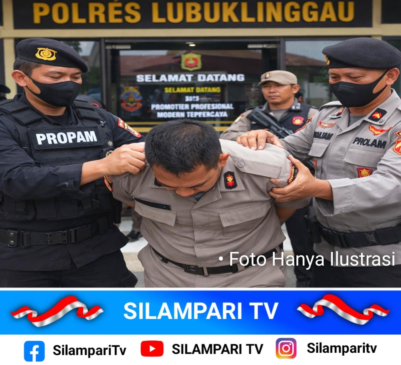 Oknum Polisi Muratara Terjerat Kasus Narkoba, Ditangkap di Lubuklinggau