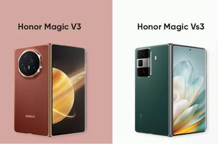 Ponsel Lipat Honor Magic V3 dan Magic Vs3 Meluncur, Bawa Bodi Tipis