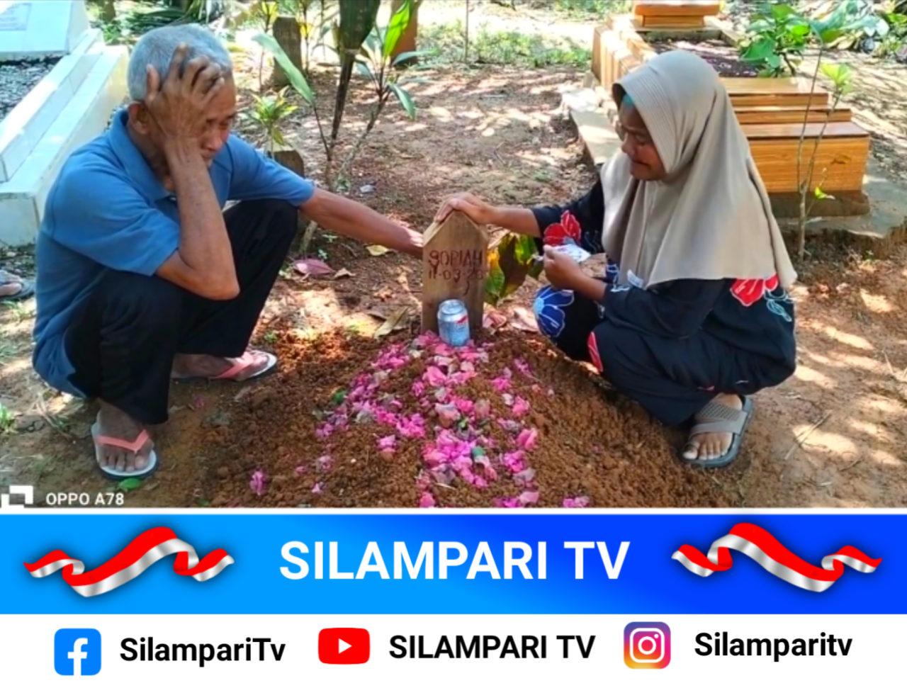 Sedih! Orang Tua Sopiah Menangis Saat Ziarah, Keadilan Dinanti