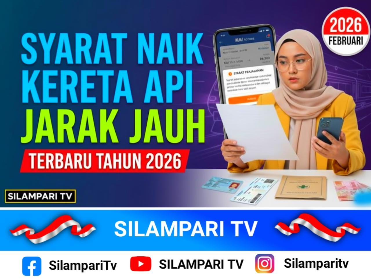 Catat! Syarat Terbaru Naik Kereta Api Jarak Jauh Tahun 2026