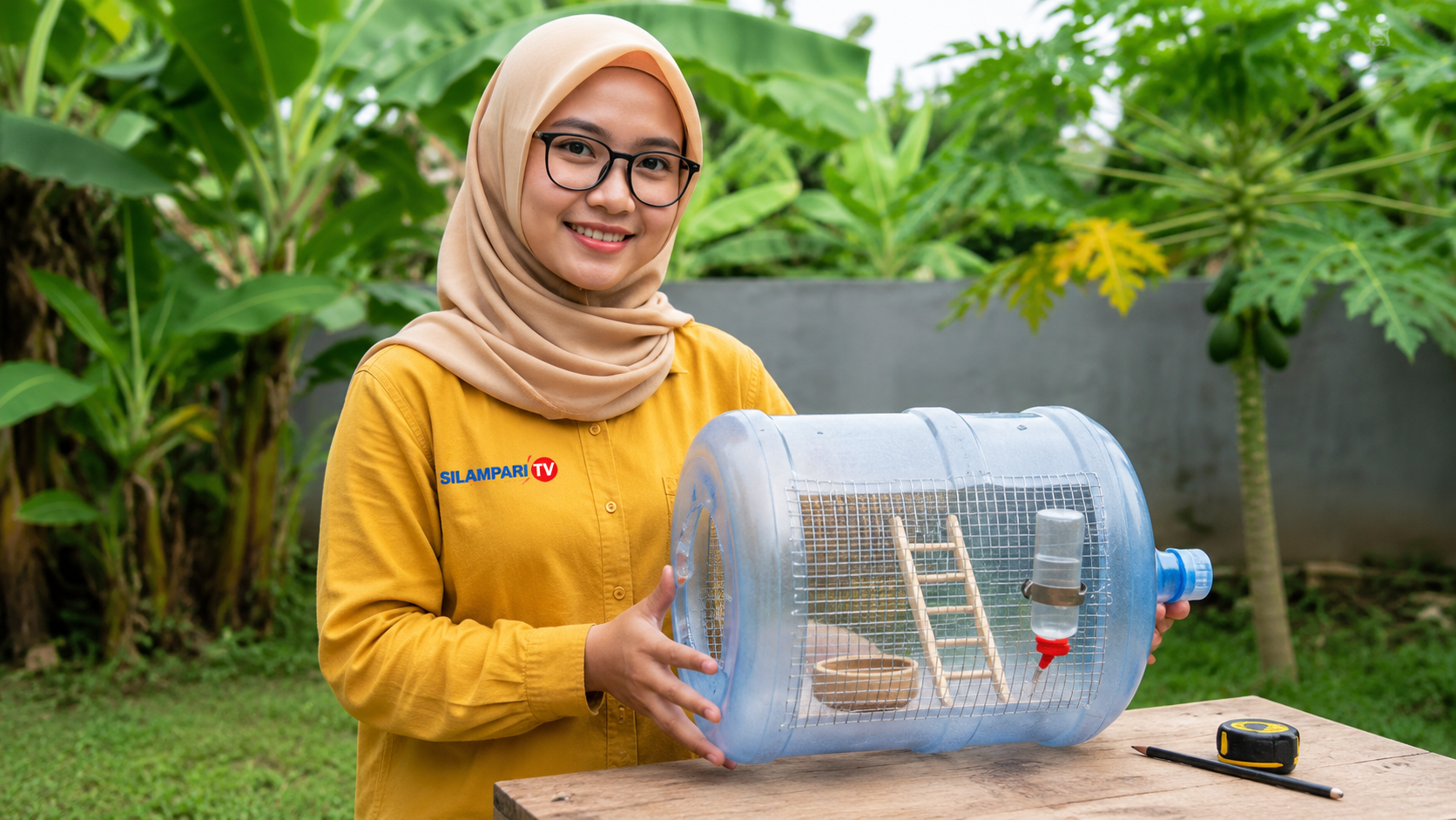 Cara Membuat Kandang Mini dari Galon Bekas, Solusi Murah, Kreatif, dan Ramah Lingkungan