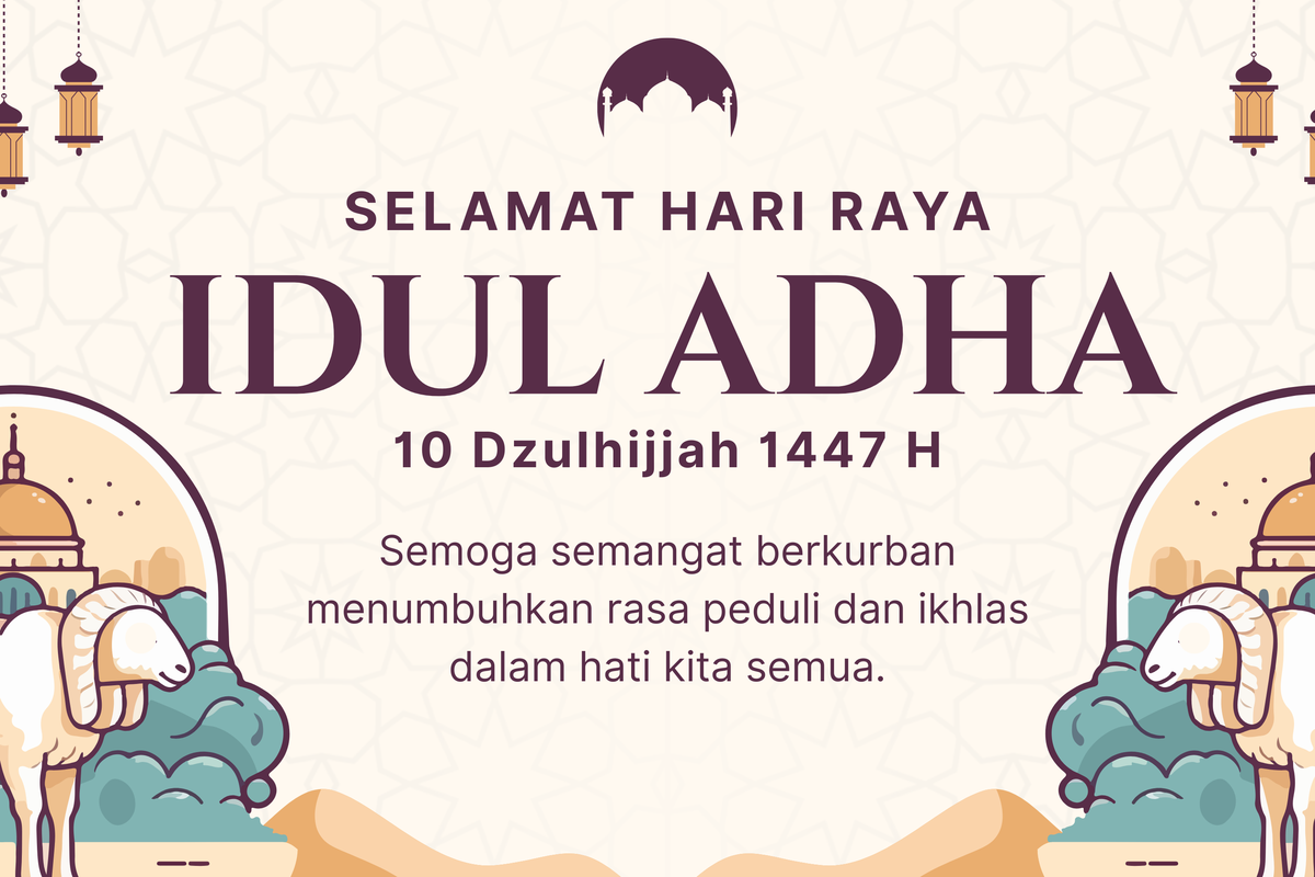 Pemerintah, NU, dan Muhammadiyah Sepakat: Idul Adha 1447 H Jatuh pada 27 Mei 2026
