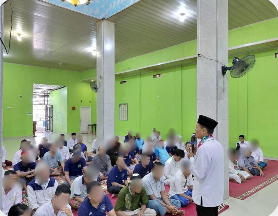 Semangat Ramadan, Lapas Narkotika Muara Beliti Gelar Pesantren Kilat bagi Warga Binaan
