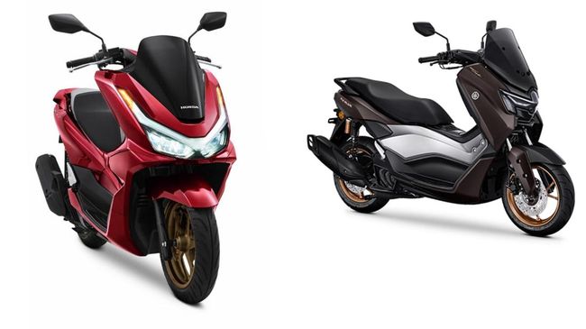 Update Harga Honda PCX 160 dan Yamaha Nmax 155 September 2025