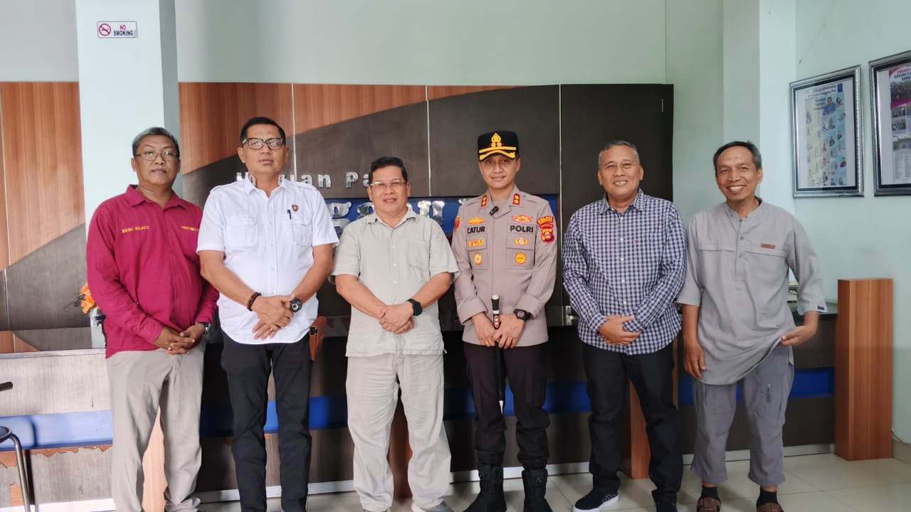 Jalin Komunikasi Dengan Media, Kapolres Lubuklinggau Kunjungi Graha Pena Linggau Pos