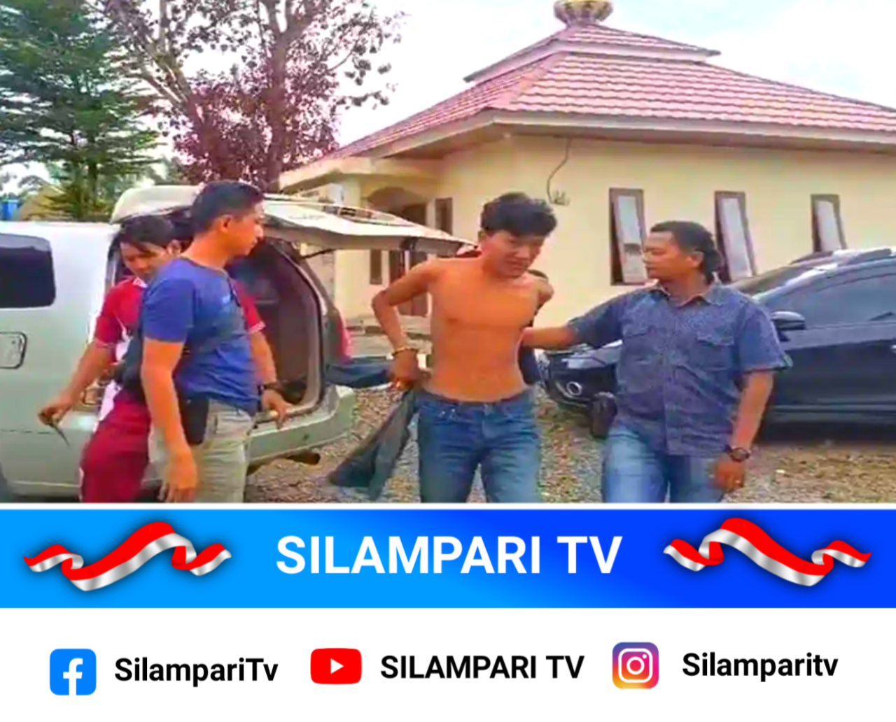 Usai Belasan Hari Buron, Pelaku Penusukan di Lubuklinggau Pulang dan Langsung Dibekuk.