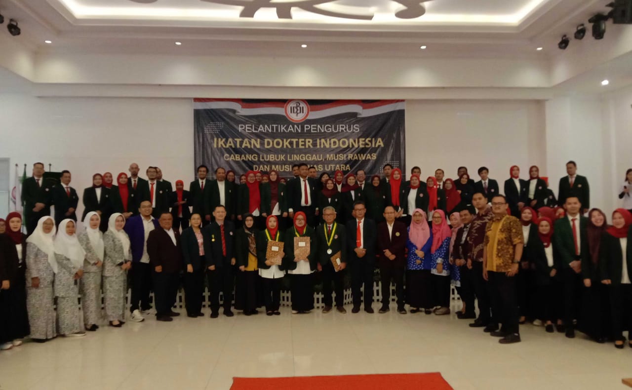 Tiga Ketua IDI Resmi Dilantik: Momentum Baru Dunia Kedokteran di Musi Rawas, Lubuk Linggau, dan Muratara.