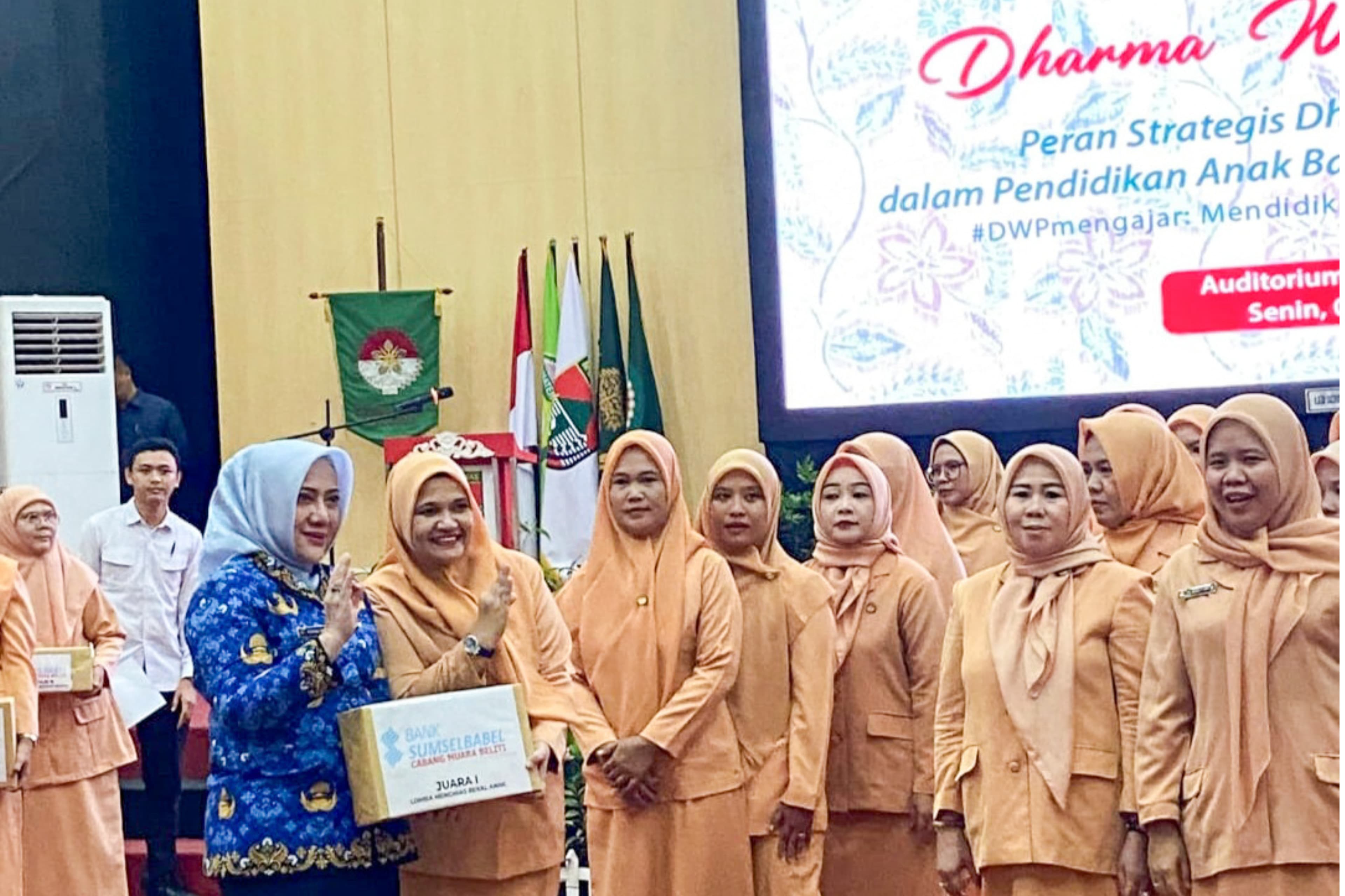 DWP Lapas Narkotika Muara Beliti Hadiri Seminar Peran Strategis Pendidikan Anak Bangsa untuk Indonesia Emas