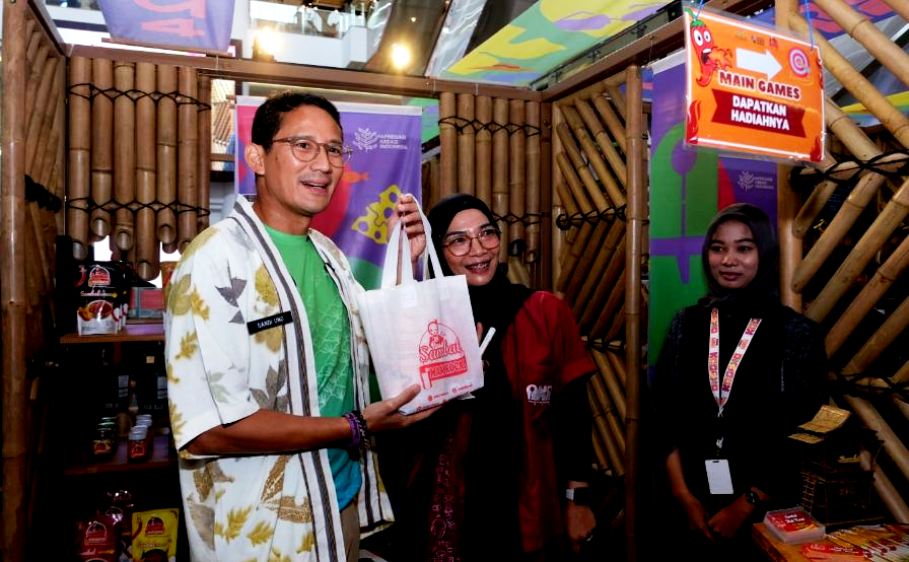 Program UMKM oleh PLN UID S2JB Terus Berkembang Hingga Raih Penghargaan, Sandiaga Uno Turut Mengunjungi