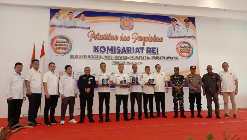 REI Komisariat MLM-Empat Lawang Resmi Dilantik, Sekda Dorong Sinergi Pengembang dan Pemerintah
