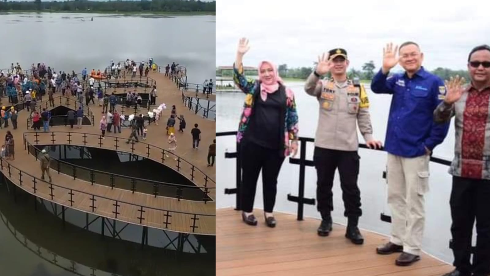 Objek Wisata Danau Aur Diresmikan, Bupati Ratna: Berharap Jadi Tujuan Wisata Andalan di Musi Rawas