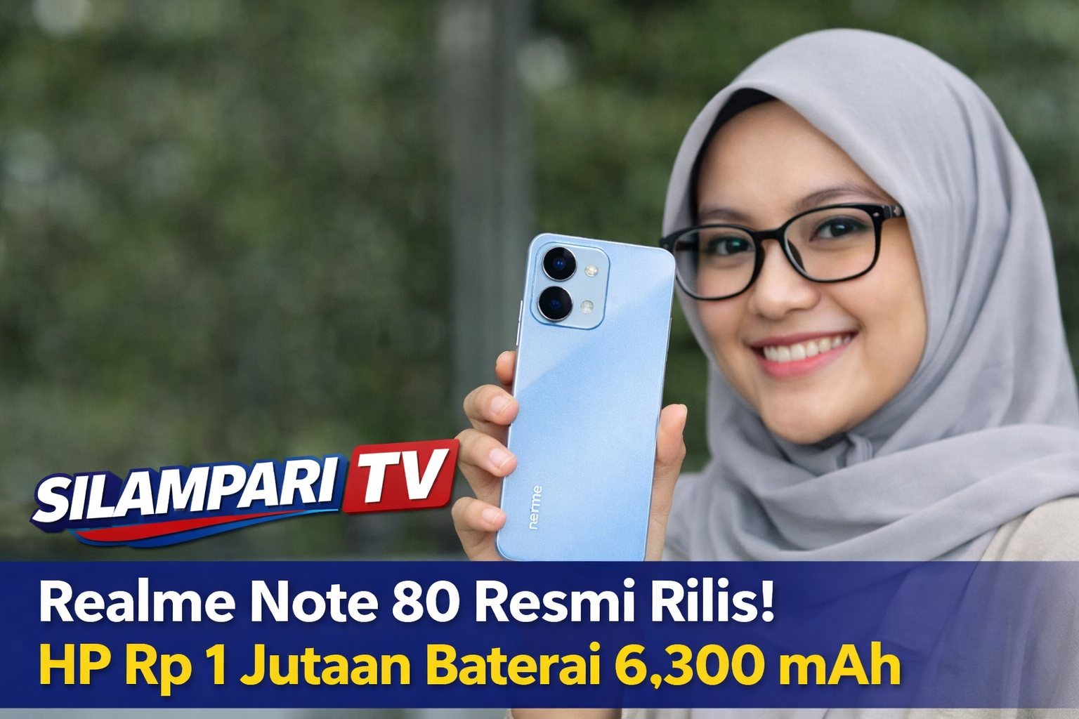 Realme Rilis Note 80 di Indonesia, HP Entry Level dengan Baterai Jumbo