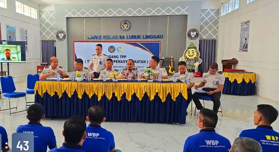 Sidang TPP Lapas Lubuklinggau Bahas Usulan Integrasi dan Remisi Umum 2026
