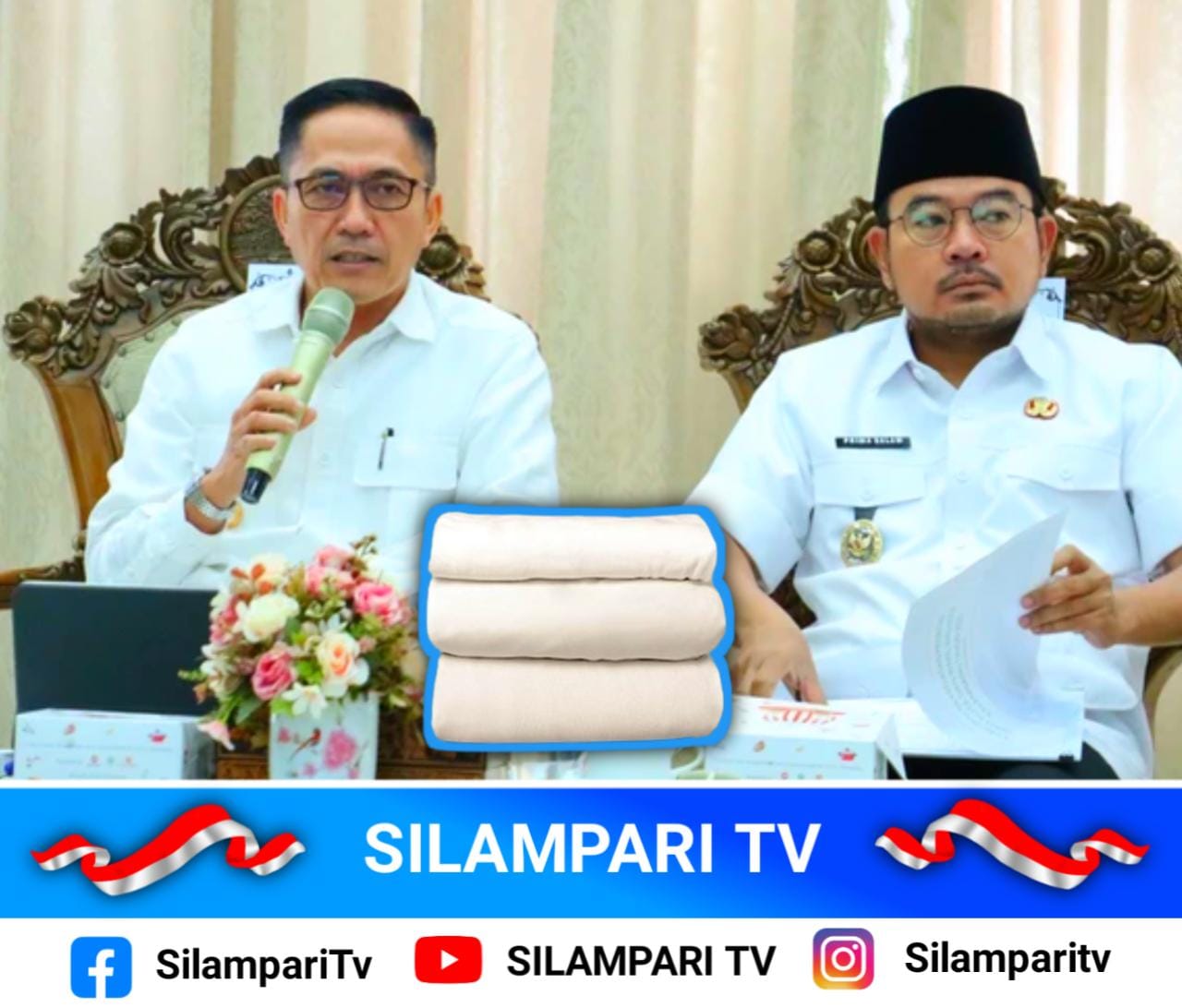 Jabatan Tak Kekal, Wali Kota Palembang Bagikan Kain Kafan ke Pejabat OPD